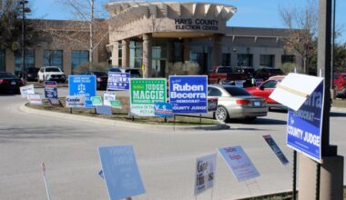Flores won the Democratic primary race for Hays County Precinct 2 commissioner, as polls report unofficial numbers across the county. (Michael Milliorn/Community Impact)