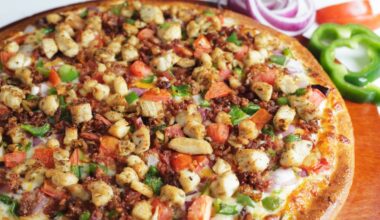 Can Am Pizza is opening its second Texas location in Keller in the middle of March. The restaurant offers pies like chicken bacon ranch. (Courtesy Can Am Pizza)