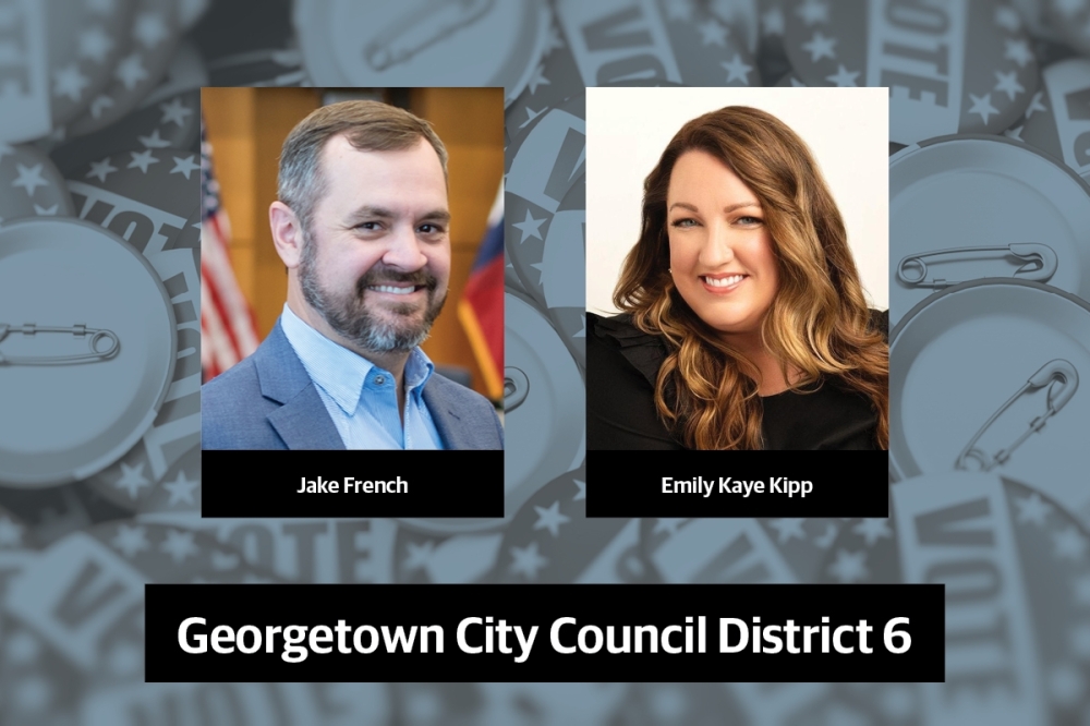 Local elections, including the Georgetown City Council District 6 contest, will be held May 2. (Community Impact staff)