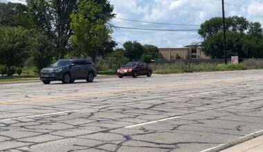 Work on FM 1938 will include converting the two-way left turn lane into a 14-foot-wide raised median. (Cody Thorn/Community Impact)