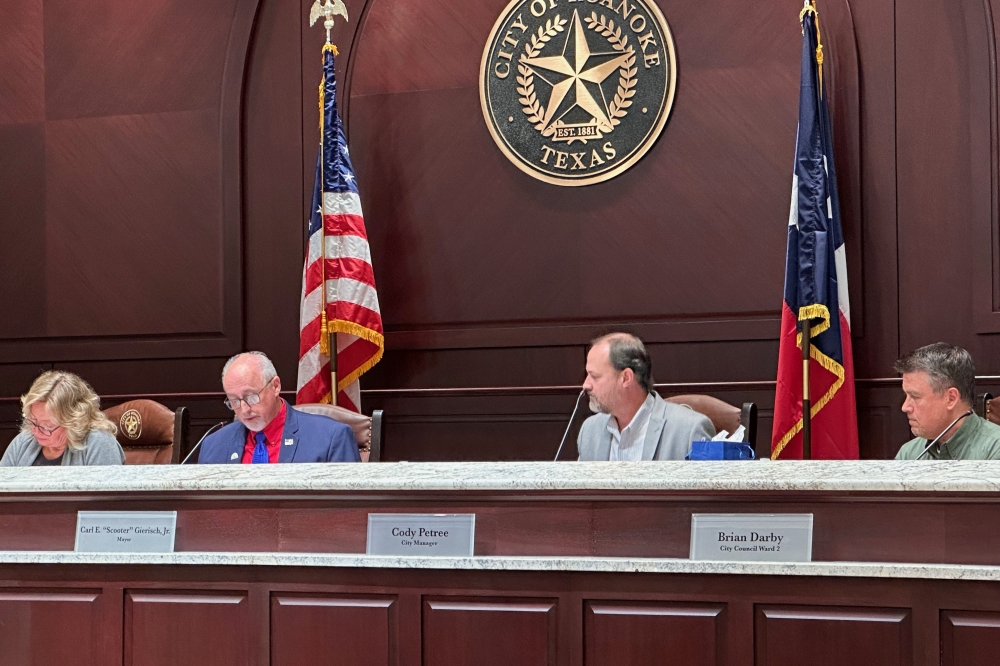 Roanoke approved funding for two road projects during the Feb. 24 meeting, including landscaping being added to US 377 and the reconstruction of North Walnut Street. (Heather McCullough/Community Impact)