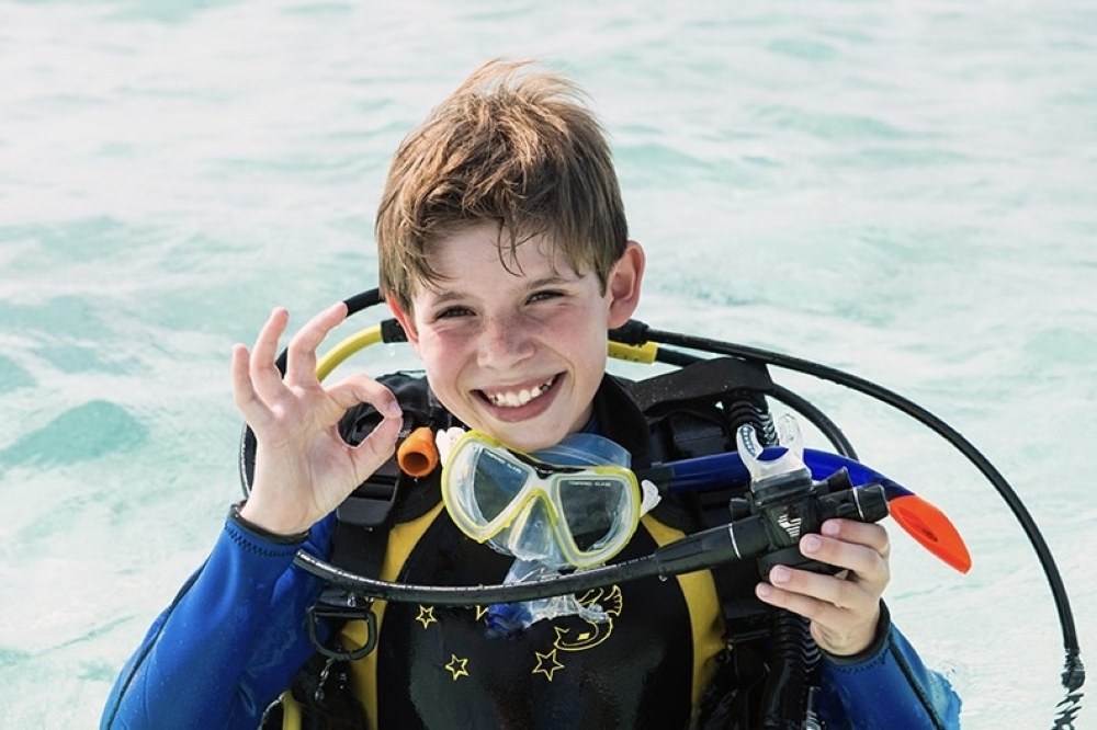 Scuba Camp is designed as an educational experience leading to Open Water SCUBA certification. (Courtesy Sport Divers)