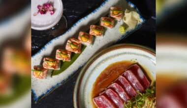 Zumi Modern Sushi's menu includes a variety of sushi and dishes served cold or hot. (Courtesy Zumi Modern Sushi)