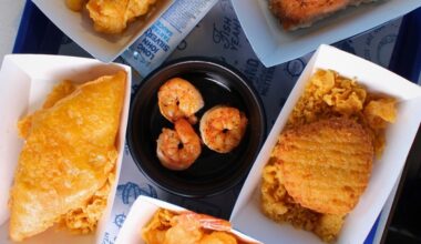 Long John Silvers offers a variety of seafood cuisine, including hand-battered Alaska pollock, cod, salmon and shrimp, as well as crispy clam strips and crab cakes. (Courtesy Long John Silvers)