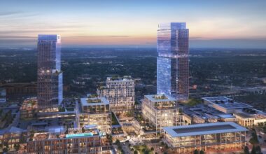 a rendering of a new development