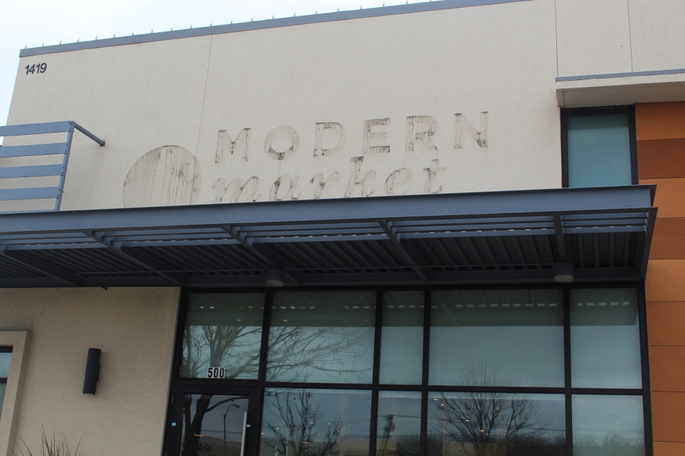 Modern Market closed in Richardson on Feb. 24. (Isabella Zeff/Community Impact)