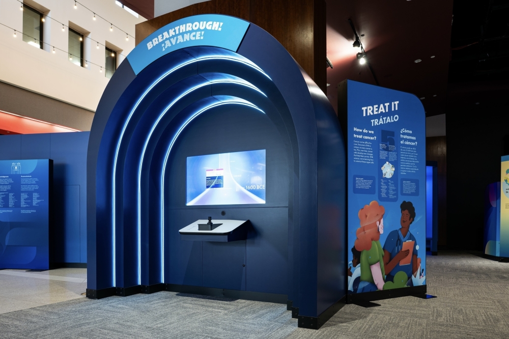 The new exhibit is designed to engage and educate visitors of all ages. (Courtesy The University of MD Anderson Cancer Center)