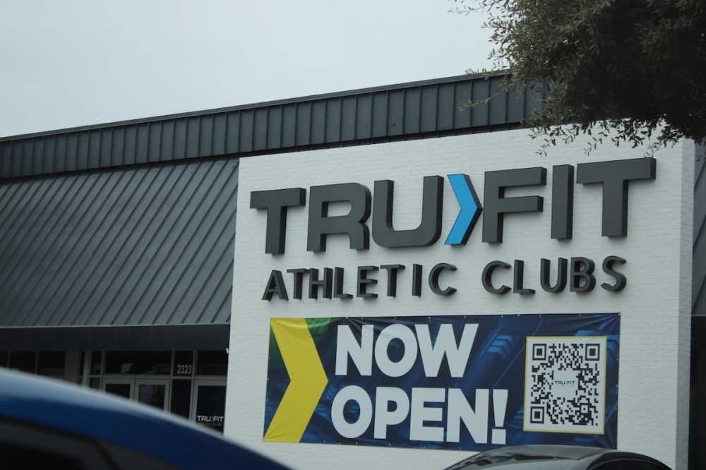 TruFit Athletic Clubs opened its newest gym in North San Antonio at the Lockhill Village Shopping Center. (Andrew Creelman/Community Impact)