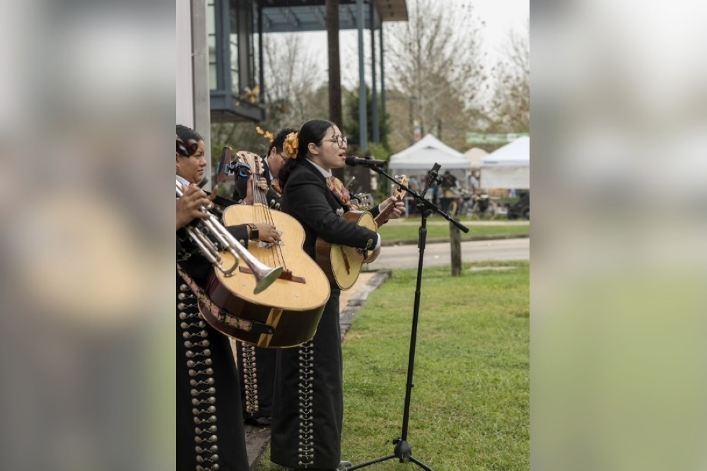 Mariachi Amor a Mexico, an all-female mariachi band, performed at Soundscapes on the Trail on March 8. (Courtesy A Tale of Two Bridges via Facebook)