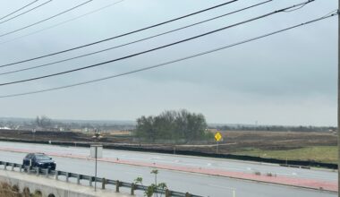 The property includes frontage along the intersection of Westinghouse Road and FM 1460. (Brooke Sjoberg/Community Impact)