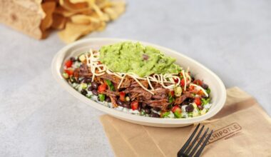 Chipotle offers build-your-own burrito bowls, burritos, tacos, quesadillas and salads. (Courtesy Chipotle)