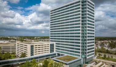 First Community Credit Union announced in a March 2 news release that it purchased an office tower in the Vintage Park/Tomball area. (Photo courtesy of Jed Haggard/FCCU)
