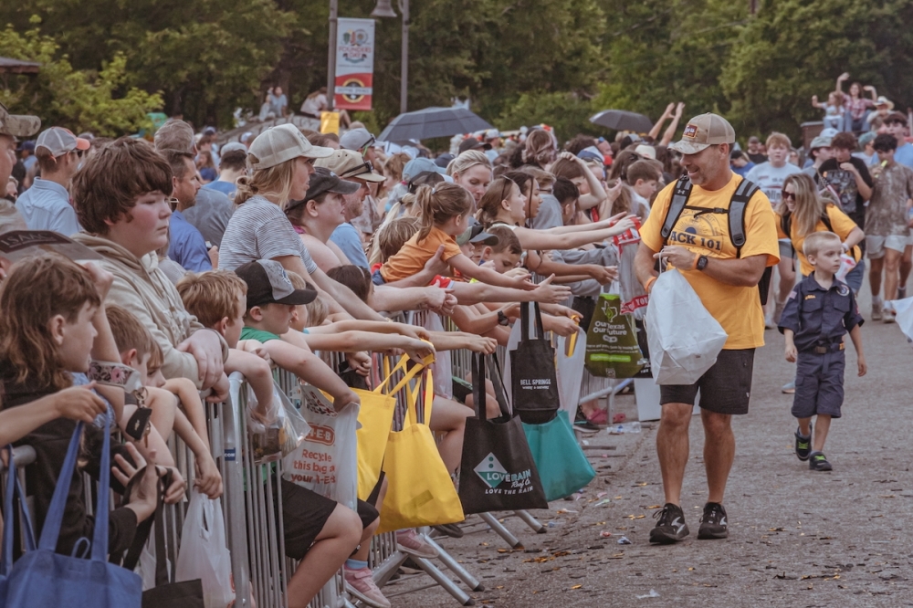 Founders Day Festival will be held April 24-26. This year, there will be a walking parade in loo of the traditional float parade. (Courtesy Goodjay Design/city of Dripping Springs)