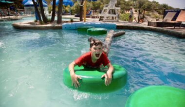 Kids at Elite Summer camp will spend time in the water. (Courtesy Elite University Summer Camp)