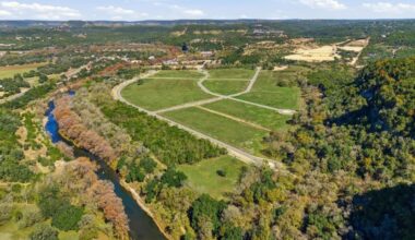 The Bluffs on the Guadalupe will be located near Whitewater Amphitheater and Camp Fimfo. (Courtesy PulteGroup)