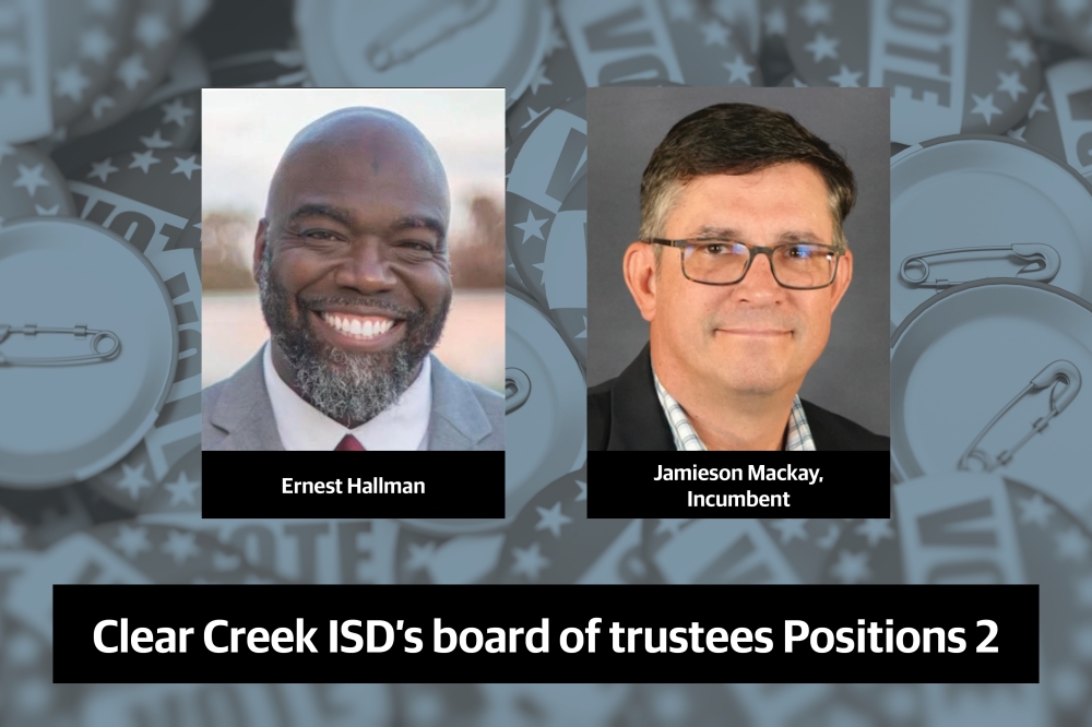 Two candidates are vying for position 2 on Clear Creek ISD's board of trustees for the May election. (All photos submitted by respective candidates/Community Impact)