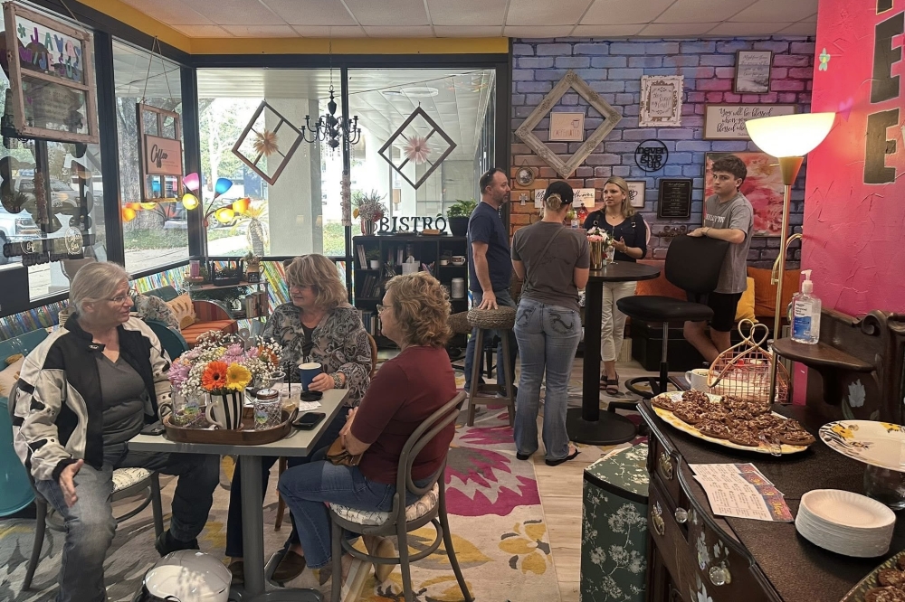 The non-profit coffee community offers a variety of hot and cold coffee drinks in a relaxed setting. (Courtesy Java w/ Jesus)