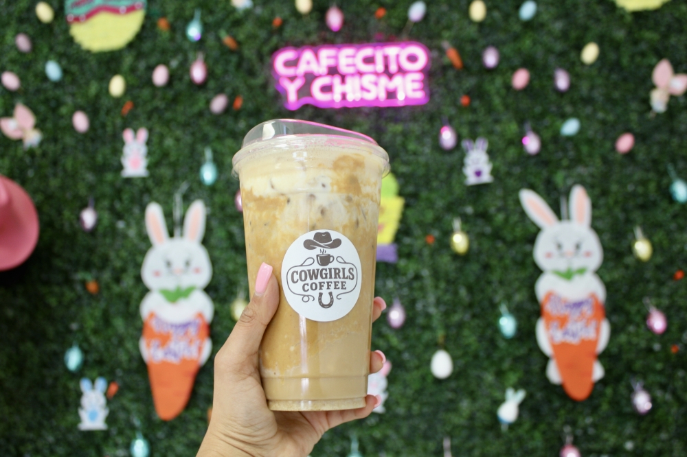 A western themed coffee shop, Cowgirls Coffee opened in Cy-Fair in December. (Jovanna Aguilar/Community Impact)