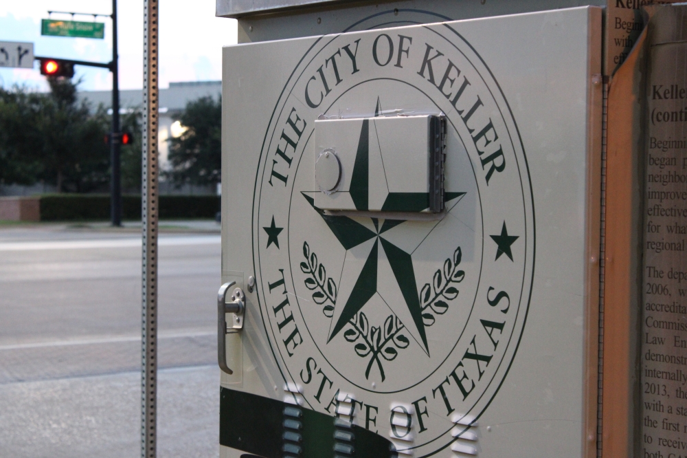 The city will update 26 discontinued AED units, which are located around Keller facilities. (Patricia Ortiz/Community Impact)