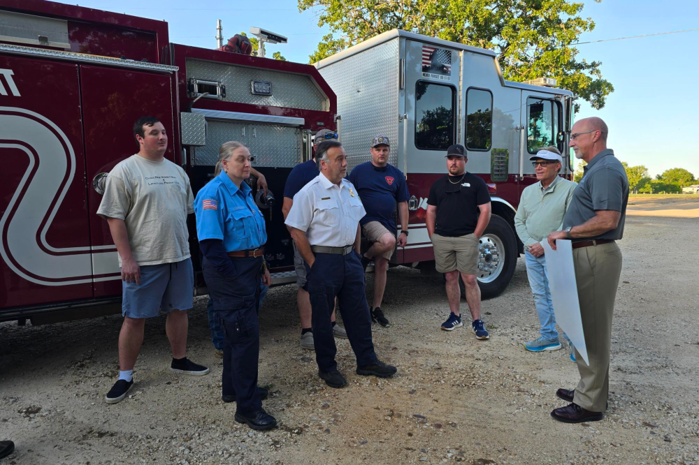 Roscoe Bank team in community