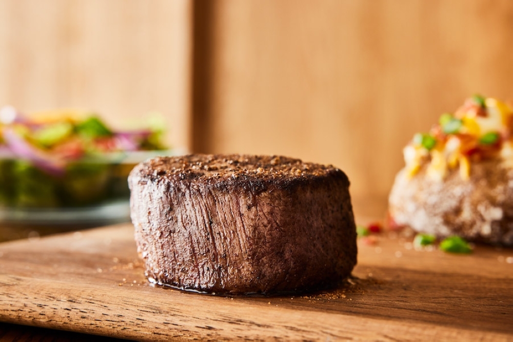 Outback Steakhouse served seafood, chicken and steaks. (Courtesy Outback Steakhouse)