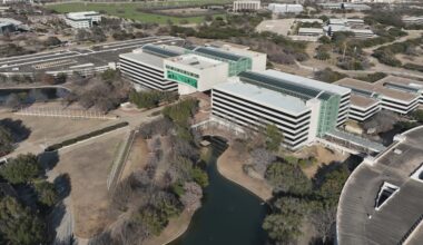 AT&T will relocate its global headquarters to the former Electronic Data Systems campus. (Courtesy City of Plano)
