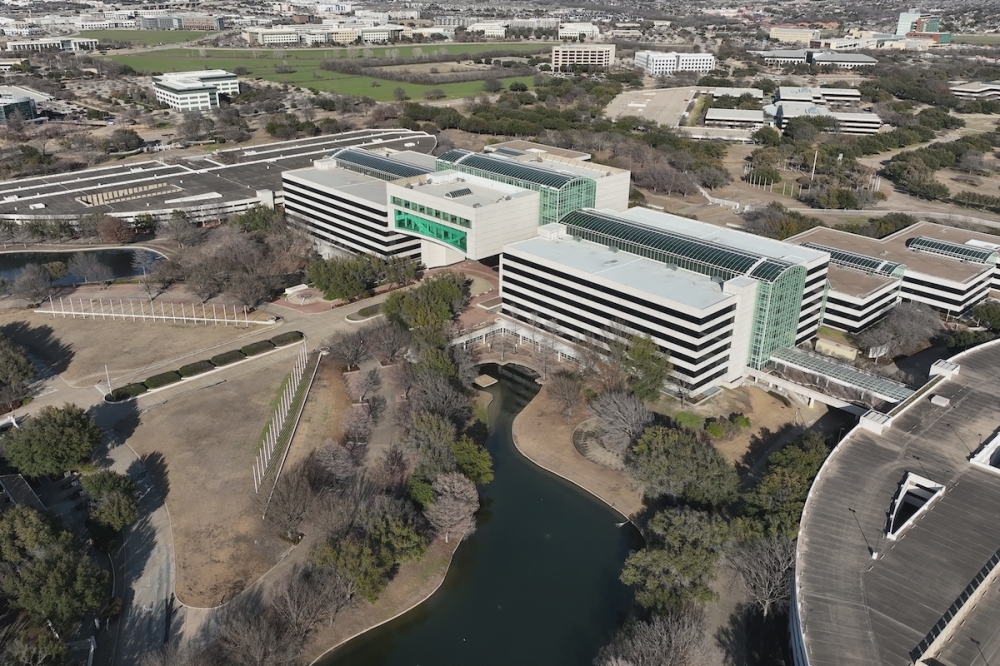 AT&T will relocate its global headquarters to the former Electronic Data Systems campus. (Courtesy City of Plano)