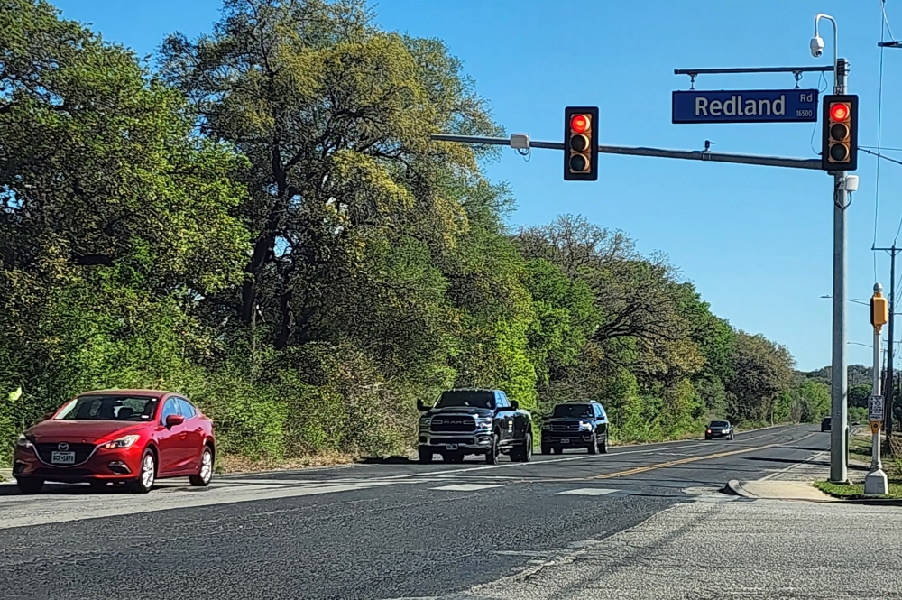 Bulverde Road from Green Spring Drive to Redland Road is planned for reconstruction starting in 2026. (Jarrett Whitener/Community Impact)