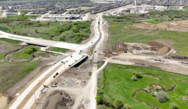 Legacy Drive will receive paving and drainage improvements, according to a recent TDLR filing. (Courtesy town of Prosper)