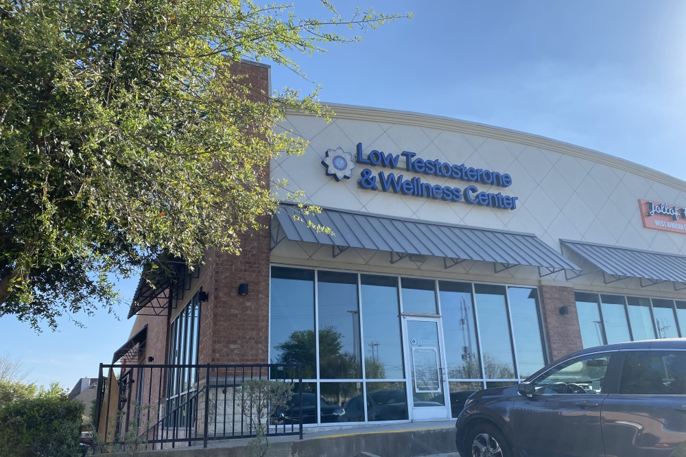 the exterior of Low Testosterone & Wellness Center in Allen