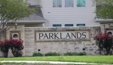 Meadow Run Park is located within the Parklands Estates neighborhood. (Amira Van Leeuwen/Community Impact)