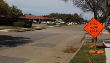 Over 21,000 square yards of street pavement is set to be removed and replaced in southeast Richardson this year. (Isabella Zeff/Community Impact)