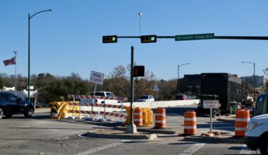 The city has ordered contractor Cekra Inc. to repair work on the Austin Avenue vehicular bridge. (Gracie Warhurst/Community Impact)