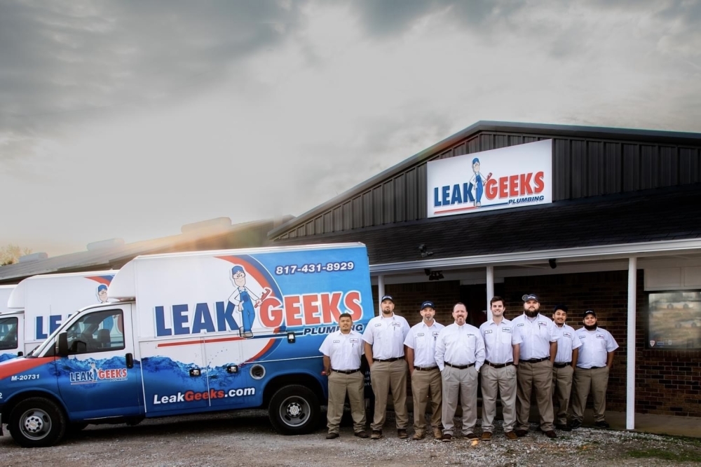Leak Geeks is a family-owned business that serves Keller, north Fort Worth, Roanoke and other nearby cities. (Courtesy Leak Geeks)