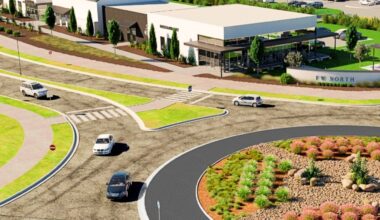 rendering of shopping center