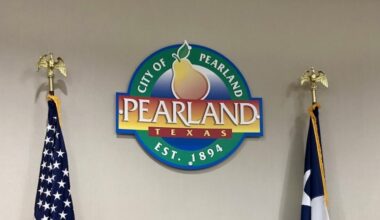 Pearland sign