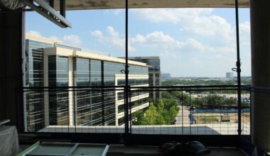 Construction at Hall Park in Frisco will lead to a new multifamily facility on top of a parking garage. (Community Impact staff)
