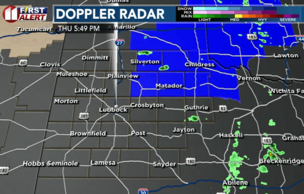 The Tornado Watch is in effect for the following counties: Motley, Hall, Cottle, Briscoe and...