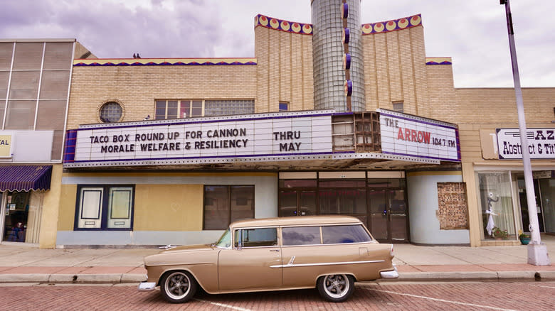 View of the State Theater in Clovis, New Mexico