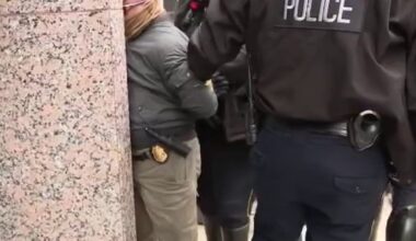 Counter protestors disrupt 'No Kings' march in Downtown Dallas