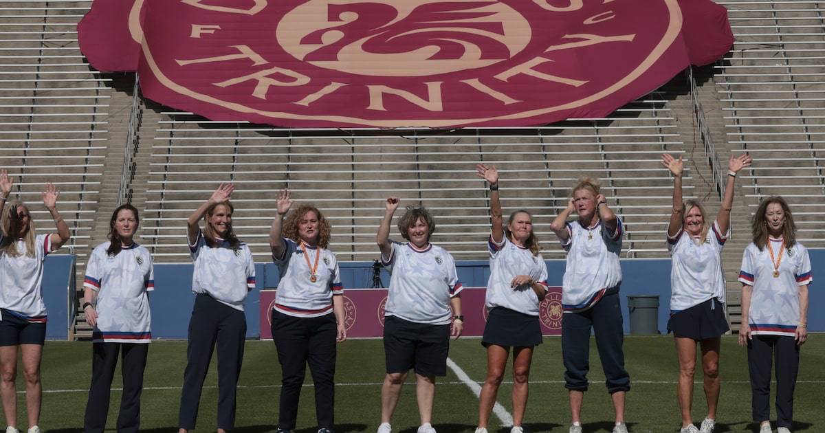 See photos from Dallas Trinity FC's ceremony celebrating the Dallas Sting
