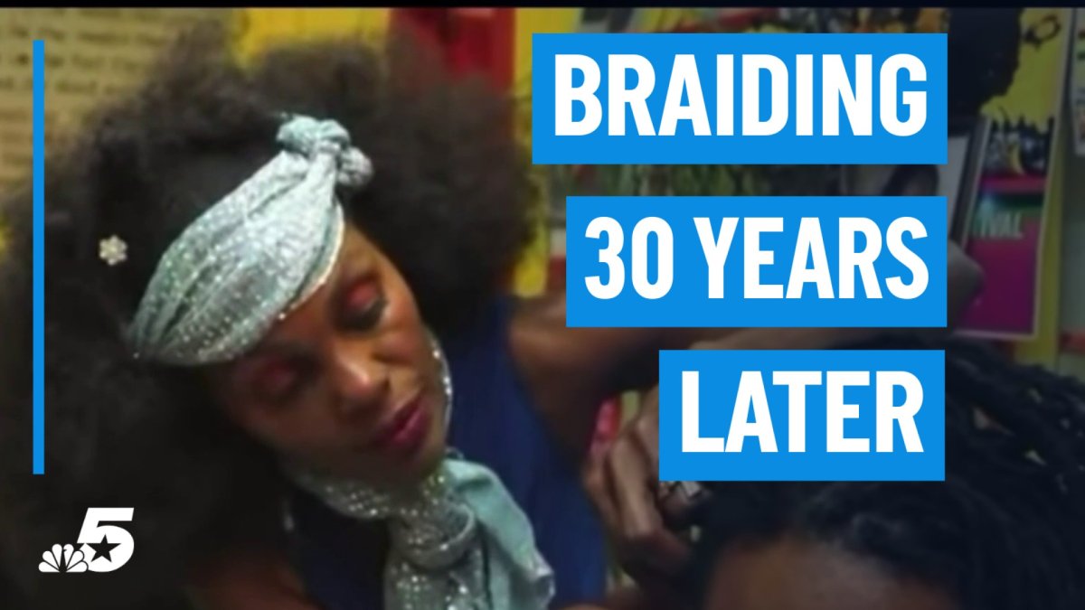 Dallas woman who changed braiding industry continues craft 30 years later – NBC 5 Dallas-Fort Worth