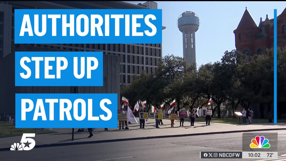 Dallas-Fort Worth authorities step up patrols at sensitive areas as Iran situation unfolds – NBC 5 Dallas-Fort Worth