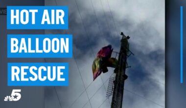 Hot air balloon carrying people strikes cell phone tower in East Texas – NBC 5 Dallas-Fort Worth