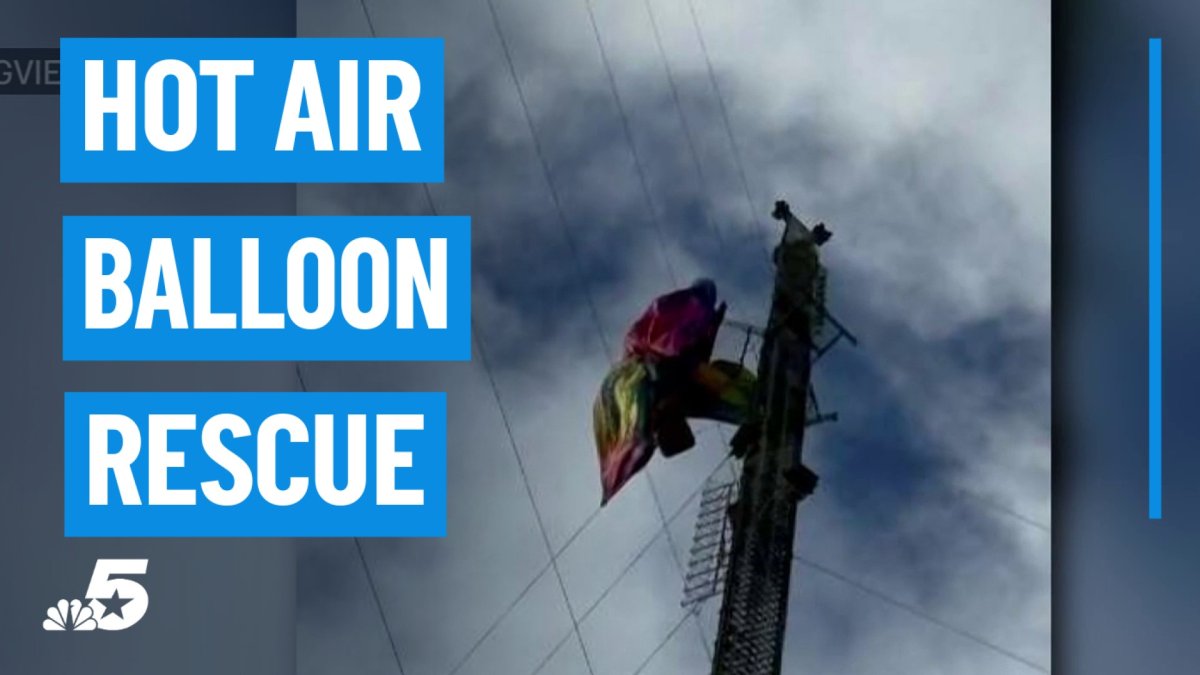 Hot air balloon carrying people strikes cell phone tower in East Texas – NBC 5 Dallas-Fort Worth