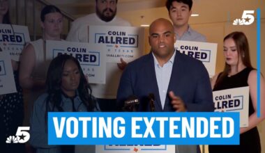 Crockett, Allred speak after voting extended in Dallas County – NBC 5 Dallas-Fort Worth