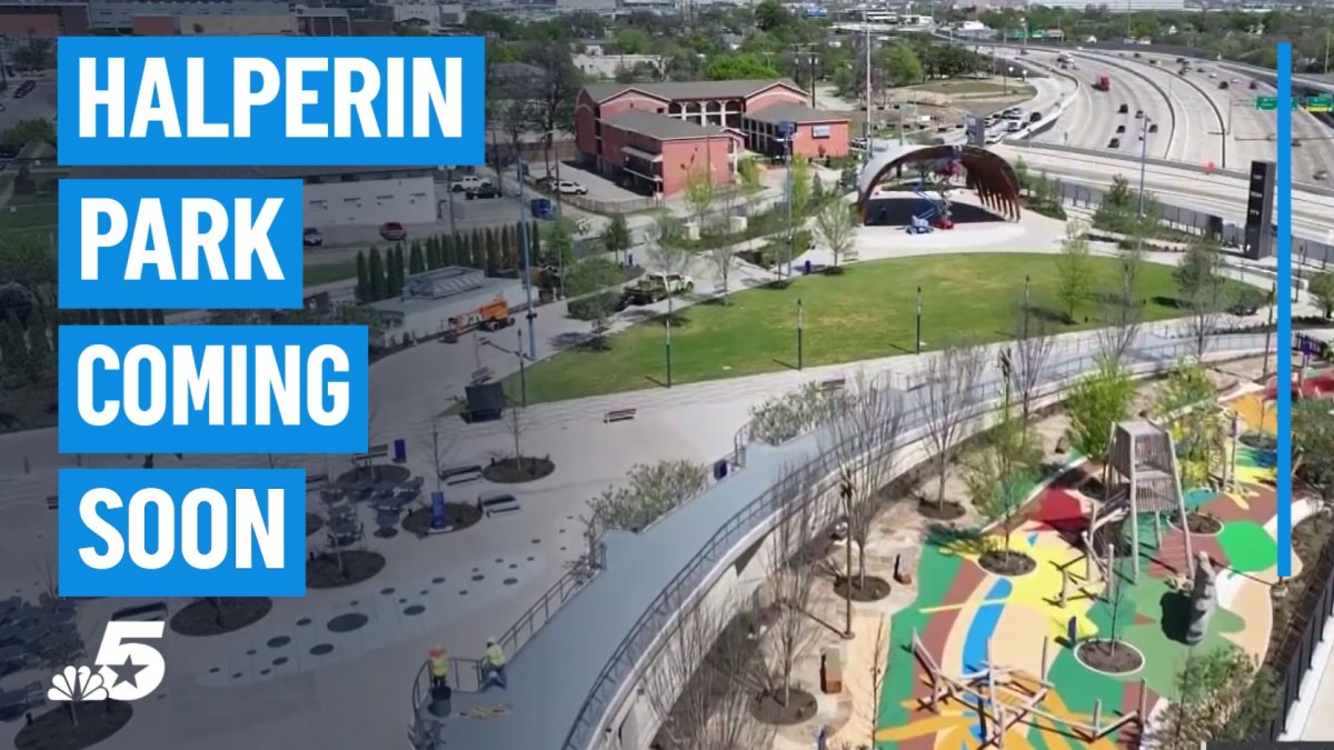 New I-35 park in Dallas enters final stretch before opening – NBC 5 Dallas-Fort Worth
