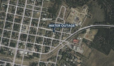 Water main break causing temporary water outages in Manor