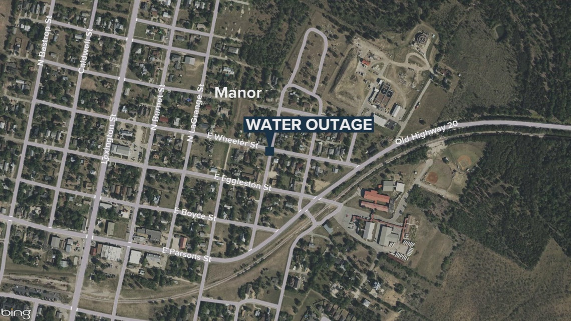 Water main break causing temporary water outages in Manor