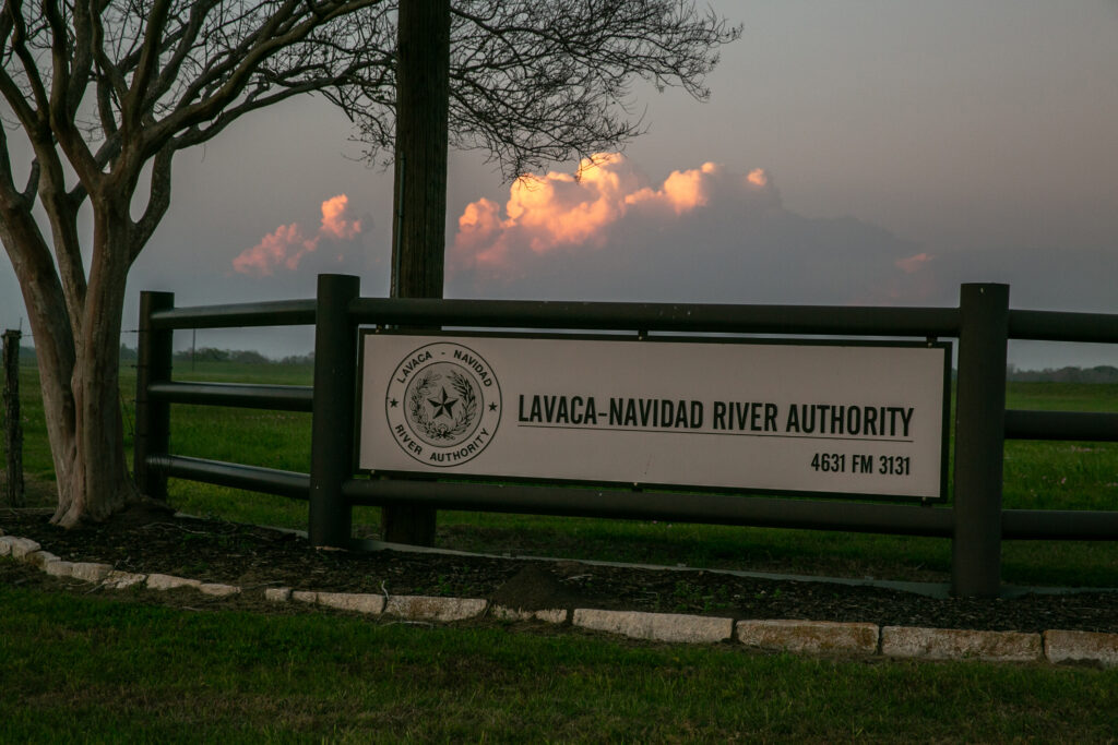 The Lavaca-Navidad River Authority administers the Lake Texana reservoir in Edna, Texas. Credit: Dylan Baddour/Inside Climate News
